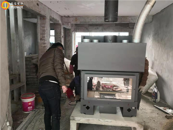 平客壁爐上海別墅真火壁爐安裝實(shí)拍.jpg