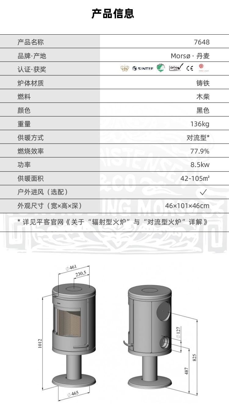 丹麥燃木壁爐品牌-Mors? 7600系列-3款可選.jpg