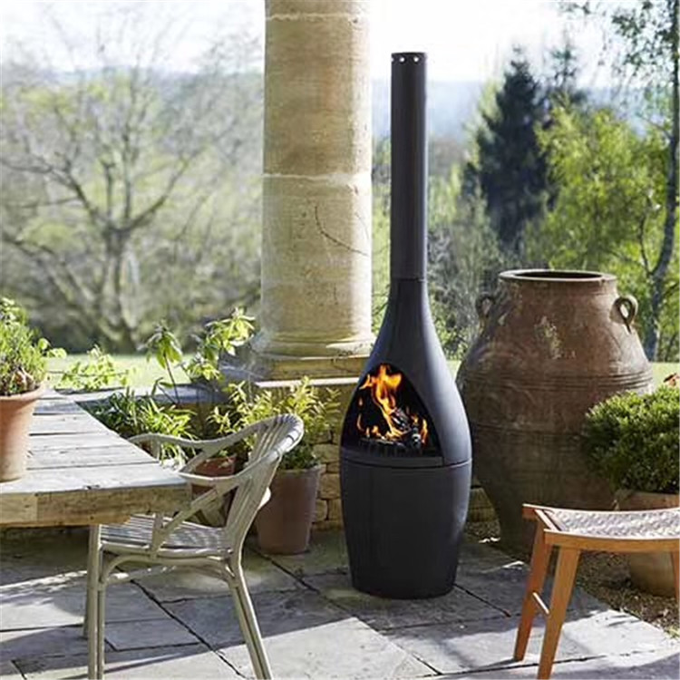 丹麥morso戶外庭院燃木真火壁爐Kamino.jpg