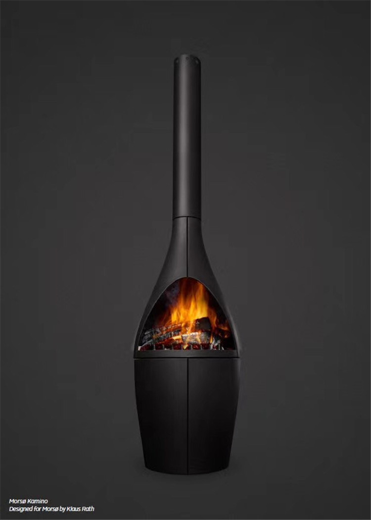 丹麥morso戶外庭院燃木真火壁爐Kamino.jpg