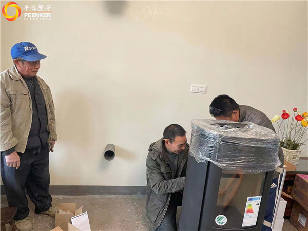 平客壁爐南京甘泉湖丹麥morso 8893與7943真火壁爐安裝.jpg