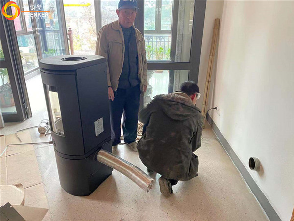 平客壁爐南京甘泉湖丹麥morso 8893與7943真火壁爐安裝.jpg