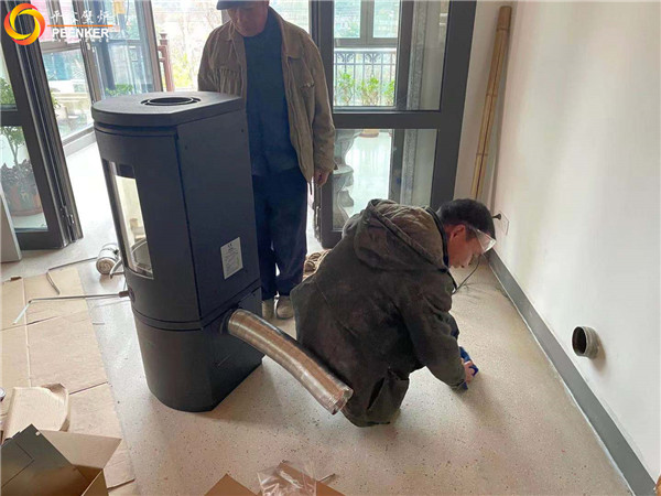 平客壁爐南京甘泉湖丹麥morso 8893與7943真火壁爐安裝.jpg