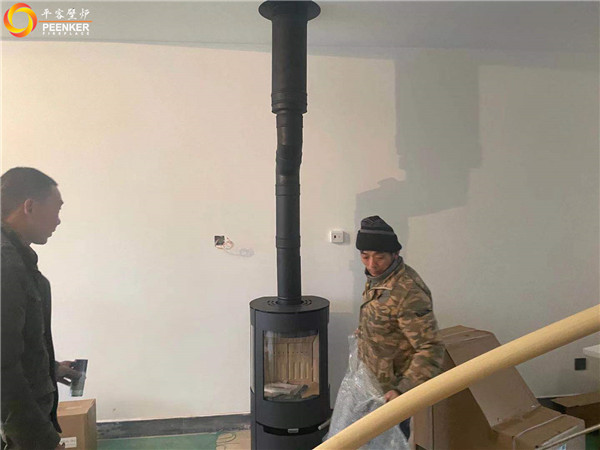 平客壁爐南京八卦洲自建別墅丹麥壁爐Aduro A9安裝.jpg