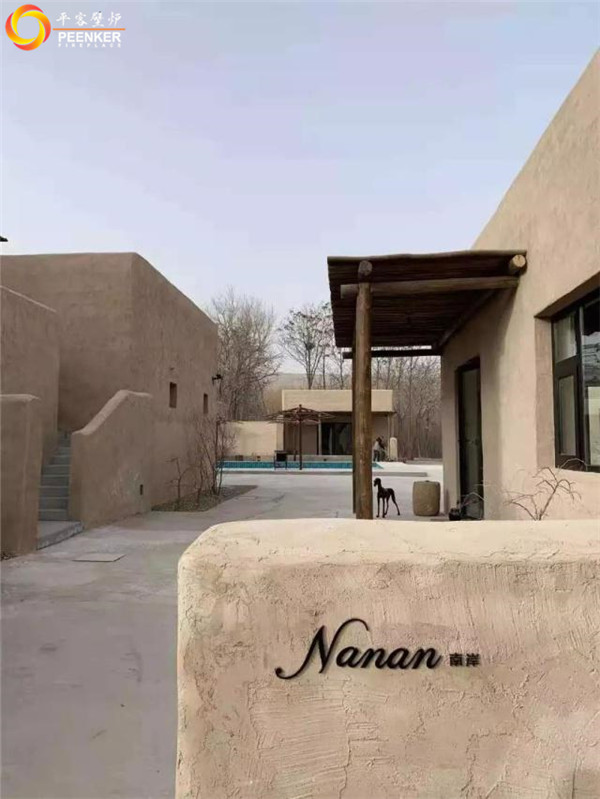 寧夏中衛(wèi)黃河宿集民宿丹麥Aduro A9壁爐安裝.jpg