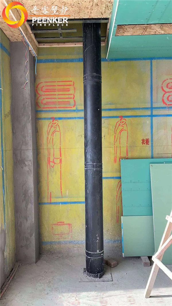 溫州中心丹麥Aduro A9獨(dú)立式火爐安裝.jpg