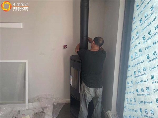 上海海上灣櫻園別墅丹麥Morso 8893壁爐安裝.jpg