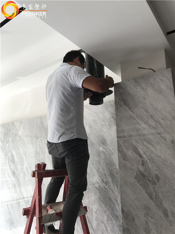 南京鐘山美廬別墅丹麥Aduro A12轉(zhuǎn)角火爐安裝.jpg