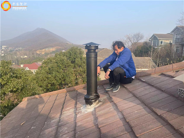 鎮(zhèn)江邊城別墅丹麥morso 2110獨立火爐安裝.jpg