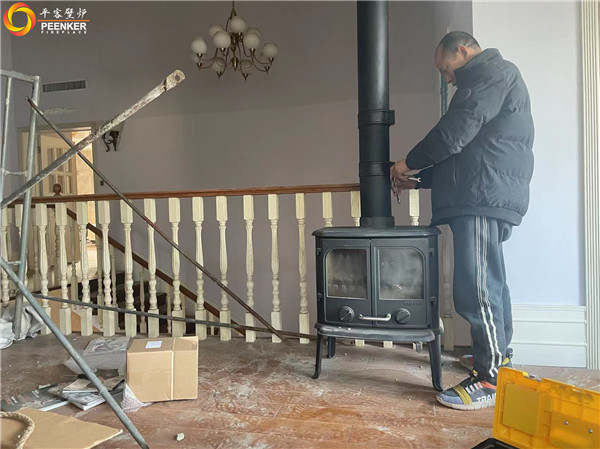鎮(zhèn)江邊城別墅丹麥morso 2110獨立火爐安裝.jpg
