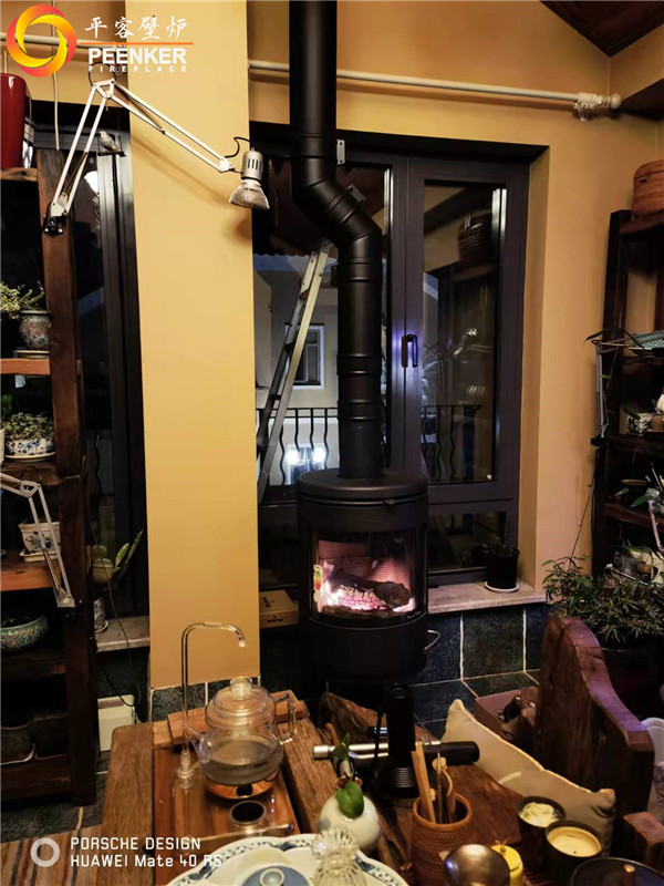 北京嘉浩別墅丹麥Morso 7648獨立火爐/壁爐安裝.jpg