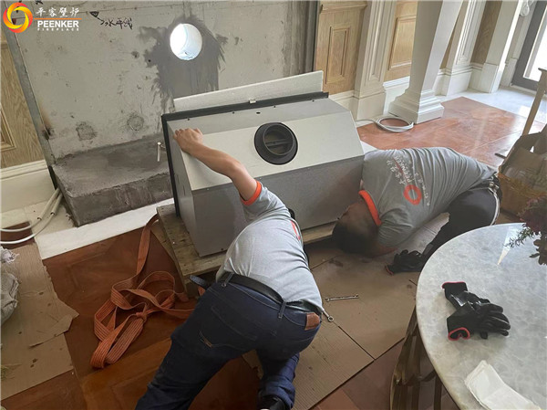 常州翡麗藍灣丹麥Morso S80-90壁爐安裝.jpg