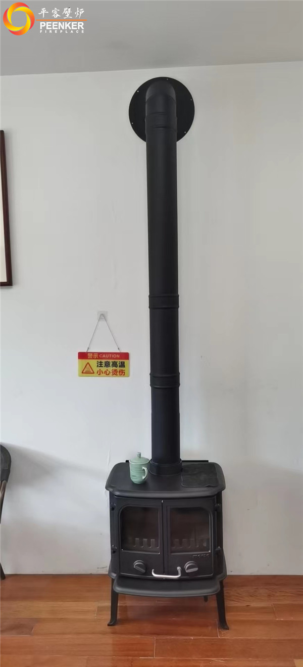 浙江舟山海邊木屋丹麥Morso 2110壁爐安裝.jpg