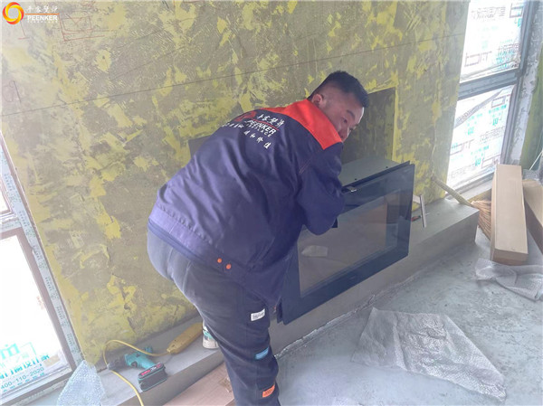 鎮(zhèn)江紫金7號別墅丹麥壁爐Morso S80-90安裝.jpg