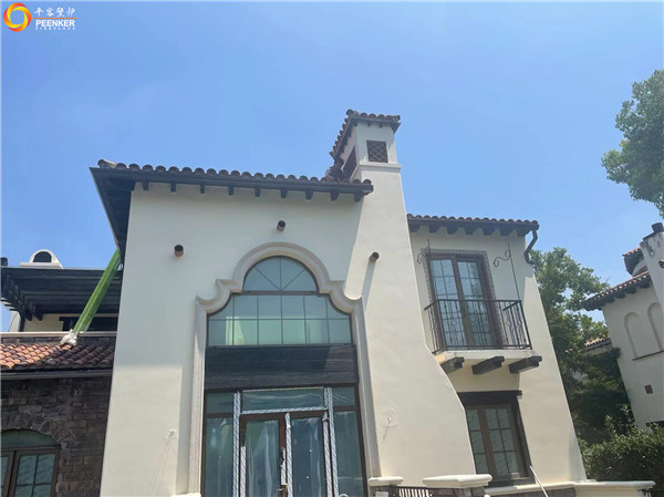 上海松江區(qū)別墅丹麥Morso 6848獨立火爐安裝.jpg