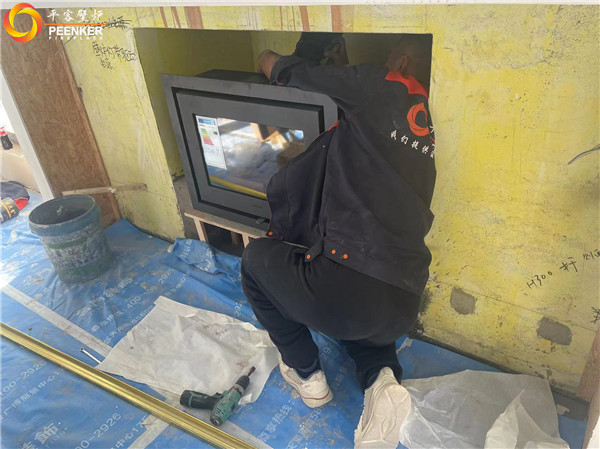 杭州綠城桃花源丹麥Morso 5660嵌入式壁爐安裝.jpg