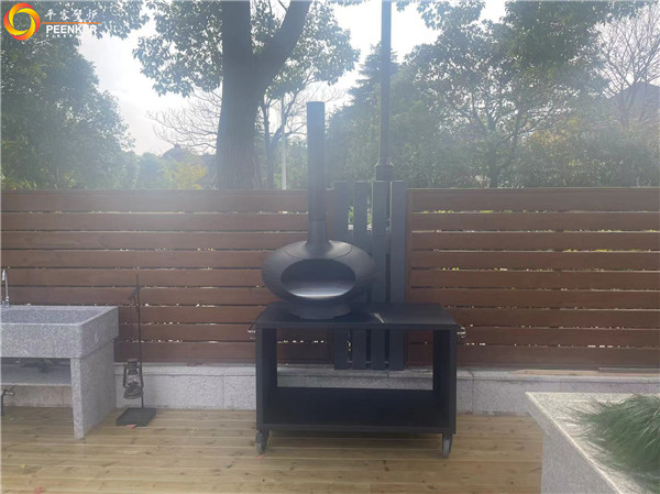 上海別墅庭院火爐丹麥Morso forno安裝.jpg