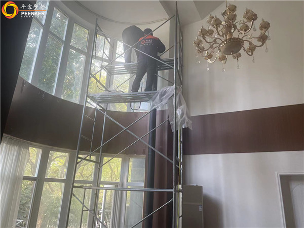 南京帝豪花園別墅丹麥鑄鐵火爐Morso 2140安裝.jpg