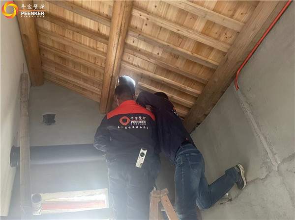 安徽寧國浮石畈自建別墅丹麥壁爐Aduro 15B安裝.jpg