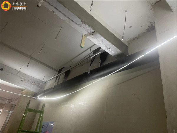 揚州錦苑北區(qū)別墅丹麥真火壁爐Morso 5660安裝.jpg