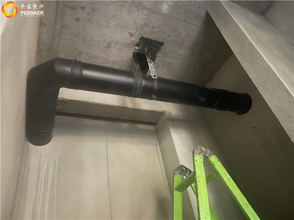 揚州錦苑北區(qū)別墅丹麥真火壁爐Morso 5660安裝.jpg