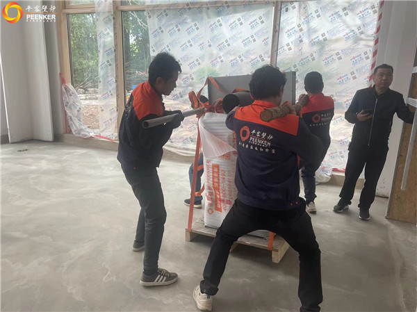 南京鐘山高爾夫丹麥Morso S101-12壁爐安裝.jpg