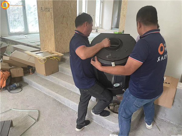 平客壁爐杭州新御景灣別墅丹麥鑄鐵火爐Morso 7943安裝.jpg