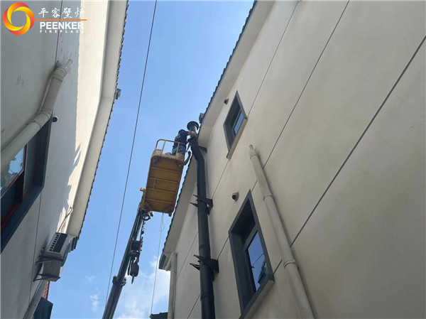 昆山自建別墅進(jìn)口鑄鐵火爐丹麥morso 3640安裝.jpg