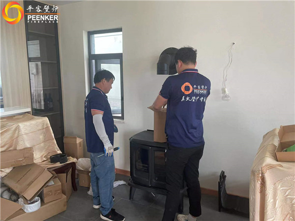 昆山自建別墅進(jìn)口鑄鐵火爐丹麥morso 3640安裝.jpg