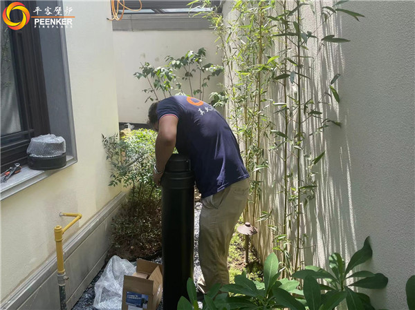 平客壁爐安吉望山竹別墅丹麥鑄鐵火爐Morso 6848安裝.jpg