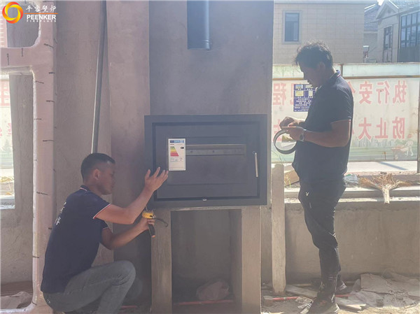 平客壁爐案例 | 揚中別墅嵌入式壁爐丹麥Morso 5660安裝.jpg