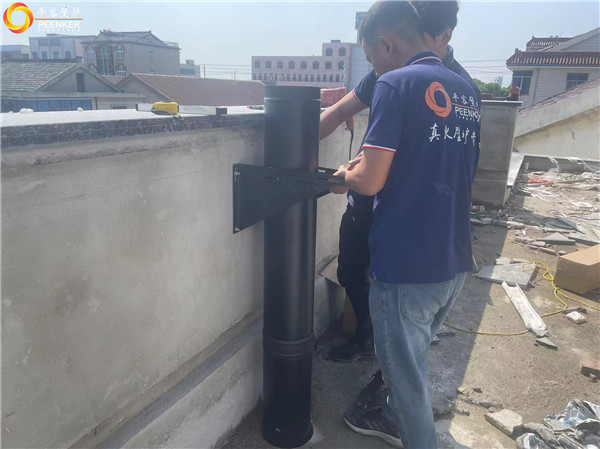 平客壁爐案例 | 揚中別墅嵌入式壁爐丹麥Morso 5660安裝.jpg