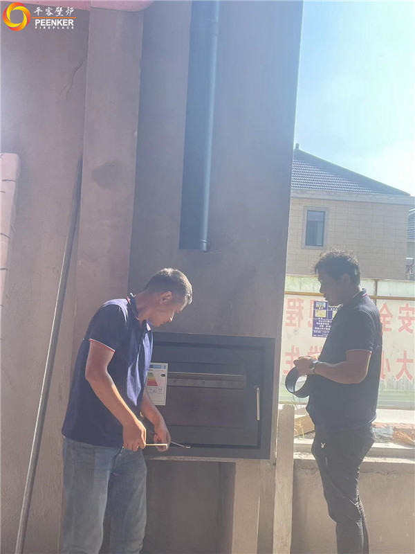 平客壁爐案例 | 揚中別墅嵌入式壁爐丹麥Morso 5660安裝.jpg