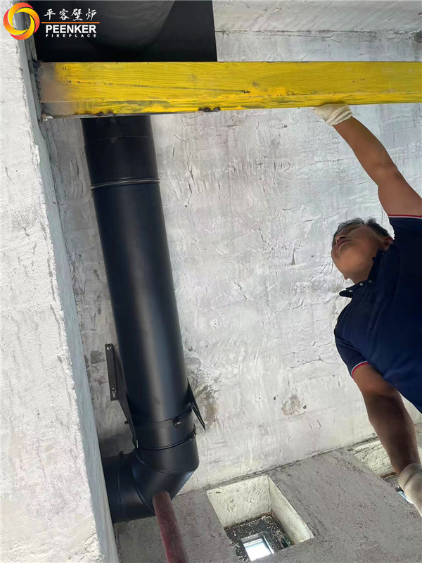 平客壁爐沈陽半島天境法國JC-Zelia 908藝術(shù)壁爐安裝.jpg