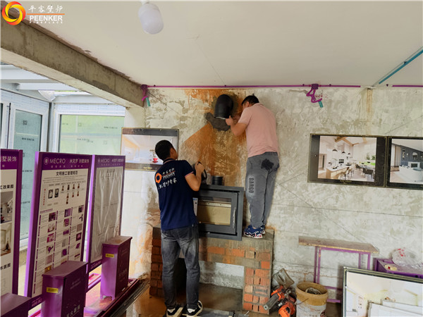 平客壁爐蘇州天平風(fēng)光山莊嵌入壁爐丹麥Morso 5660安裝.jpg