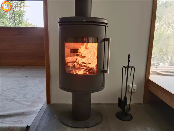 平客壁爐蘇州本色美術(shù)館丹麥Morso 6848鑄鐵火爐安裝.jpg