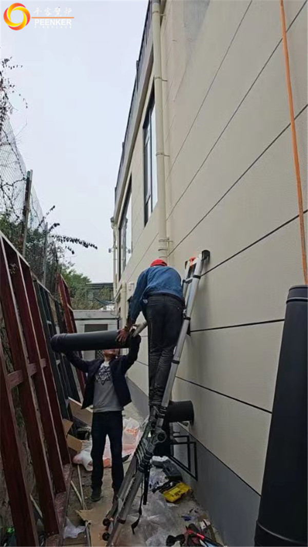 平客壁爐河南別墅丹麥Aduro 15B獨立式火爐安裝.jpg