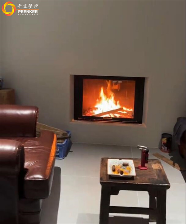 景德鎮(zhèn)法國TOTEM 901提拉爐門壁爐安裝.jpg