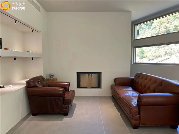 景德鎮(zhèn)法國TOTEM 901提拉爐門壁爐安裝.jpg