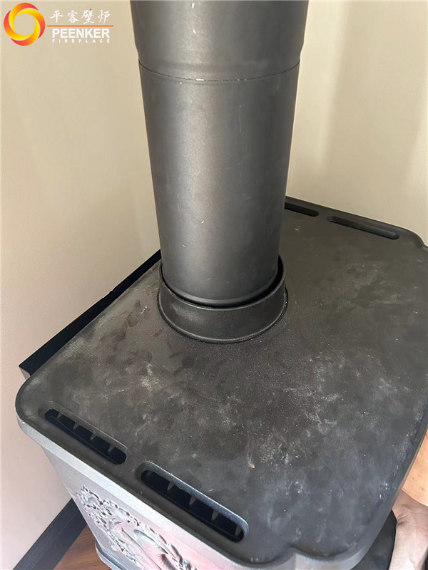 重慶新江與城天越丹麥Morso 2140壁爐安裝.jpg