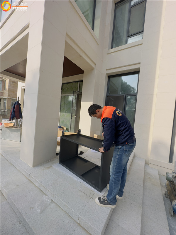 平客壁爐上海湯臣高爾夫戶外火爐丹麥Morso forno安裝.jpg