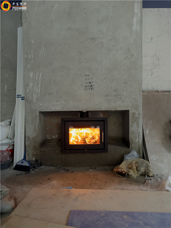 上海提香別墅丹麥Morso5660嵌入壁爐安裝.jpg