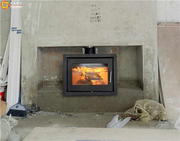 上海提香別墅丹麥Morso5660嵌入壁爐安裝.jpg