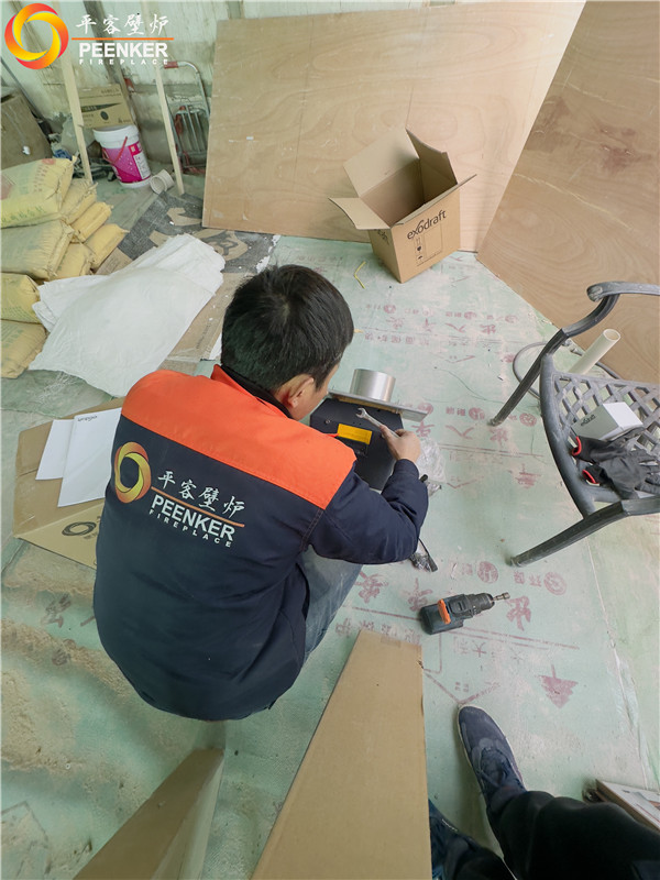 上海東郊半島別墅Aduro15SK壁爐+風(fēng)機(jī)安裝 | 平客壁爐.jpg