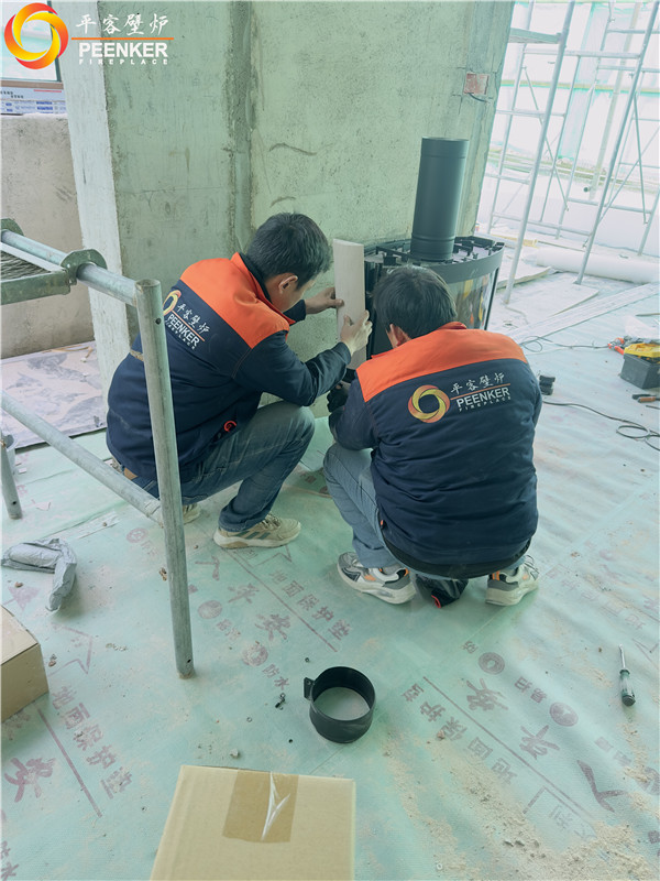 上海東郊半島別墅Aduro15SK壁爐+風(fēng)機(jī)安裝 | 平客壁爐.jpg