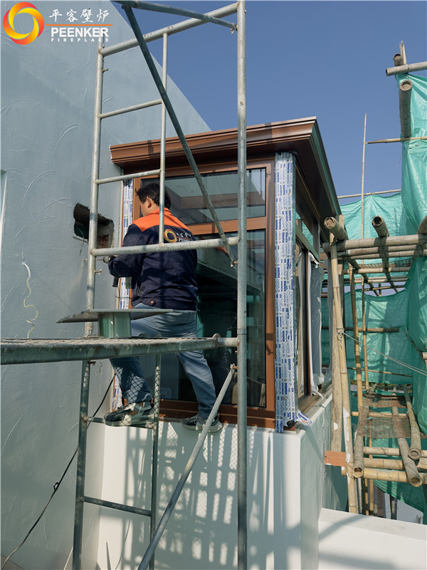 上海東郊半島別墅Aduro15SK壁爐+風(fēng)機(jī)安裝 | 平客壁爐.jpg