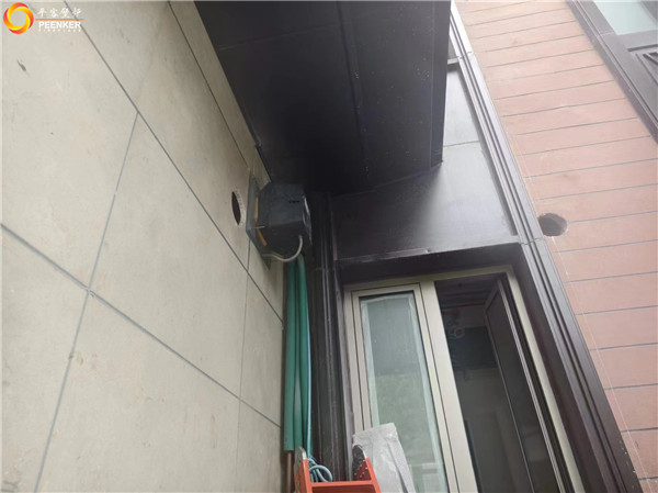 揚州錦苑北區(qū)別墅丹麥真火壁爐Morso 5660安裝.jpg