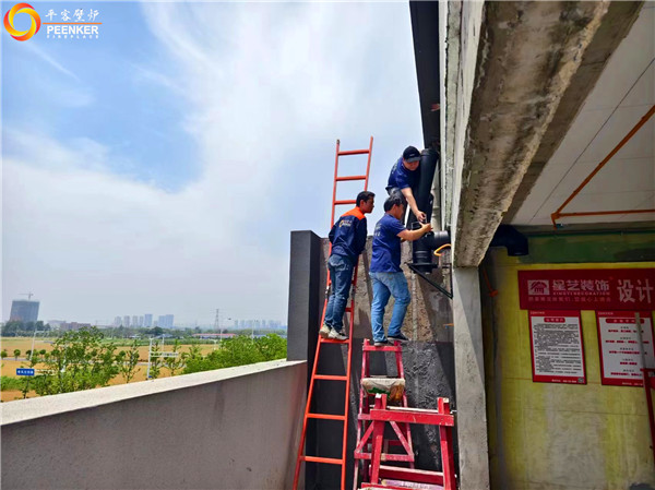 南京芳原排屋頂樓丹麥Aduro 9.1壁爐安裝.jpg