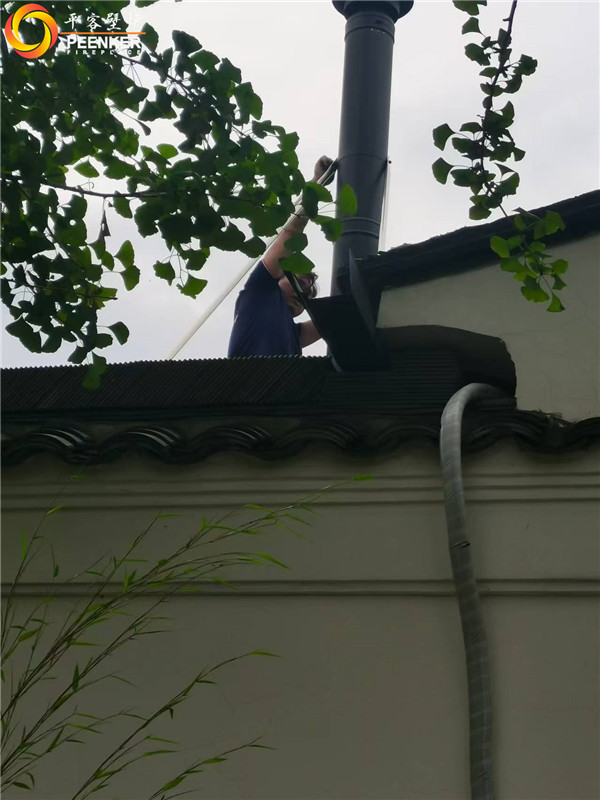 安吉桃花源陽光房丹麥Morso 2110進(jìn)口壁爐安裝.jpg