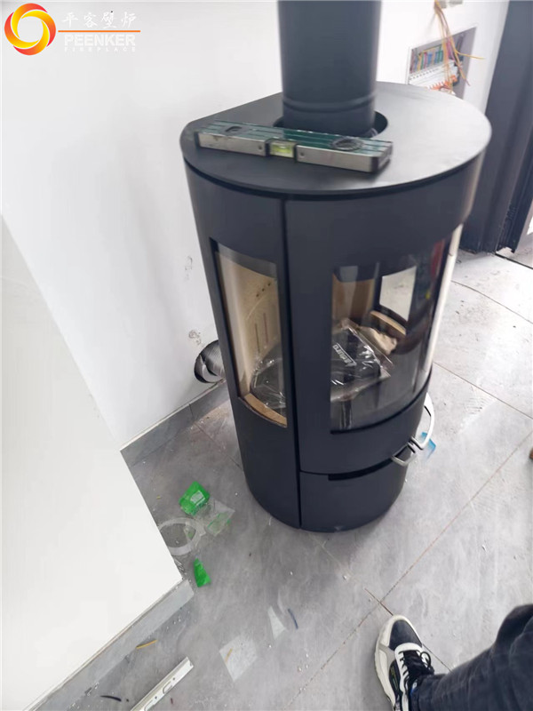 南京八卦洲別墅丹麥Aduro A17獨立火爐安裝.jpg